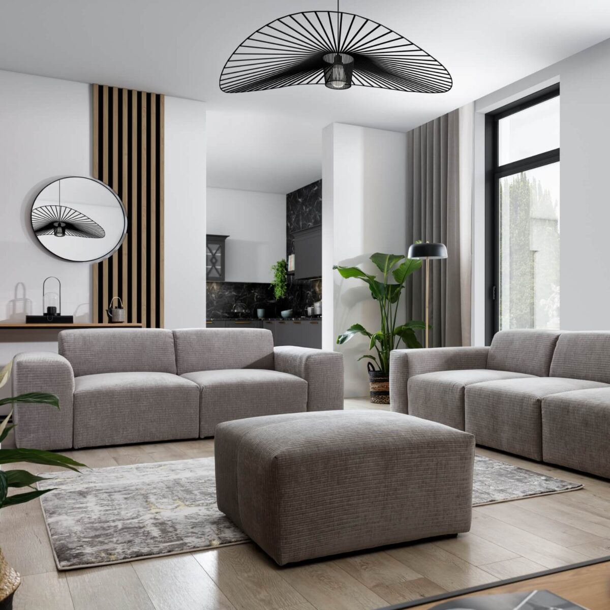 Klick – 2-sits modulsoffa (HV + HH) - Image 2