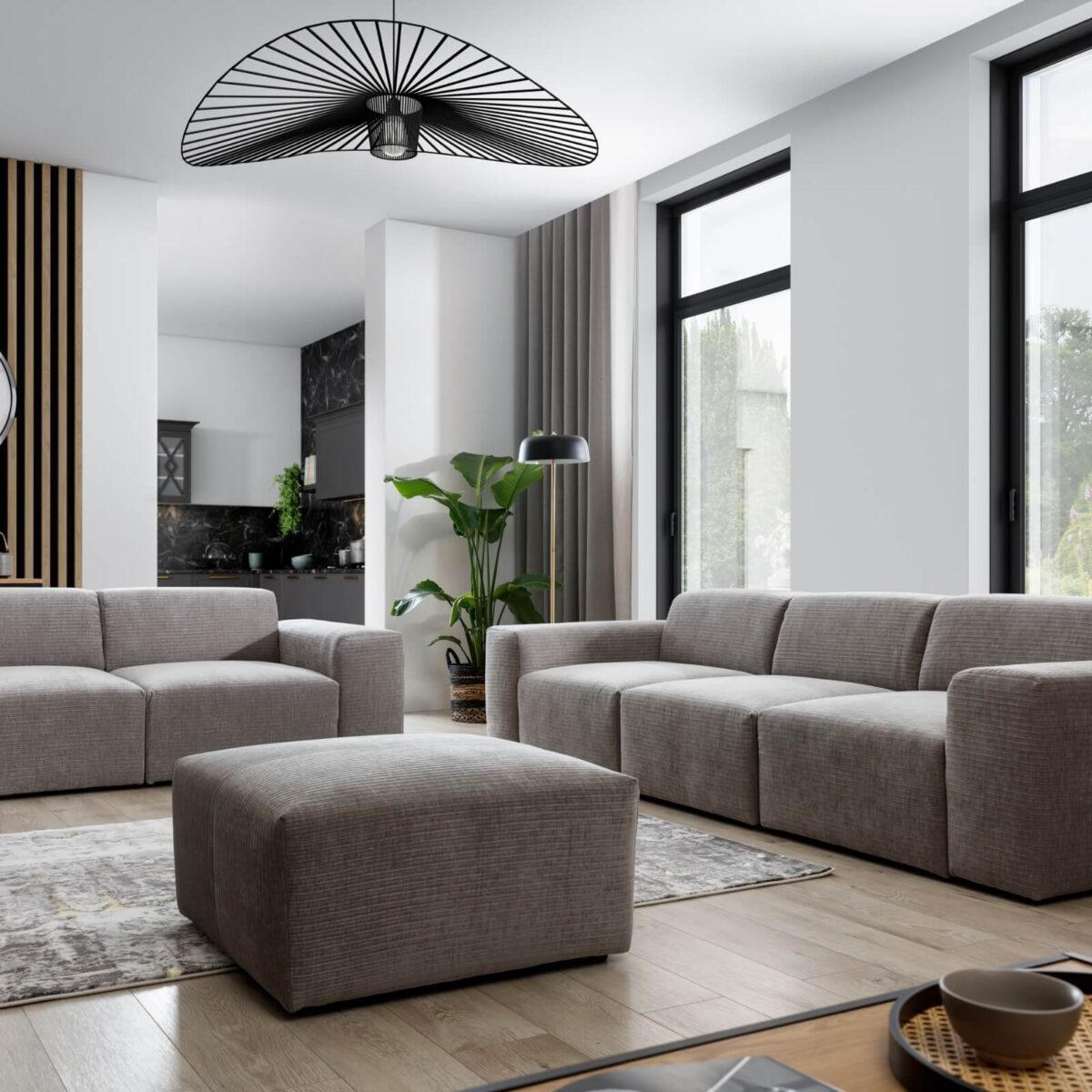 Klick – 3-sits modulsoffa (HV + RD + HH) - Image 3