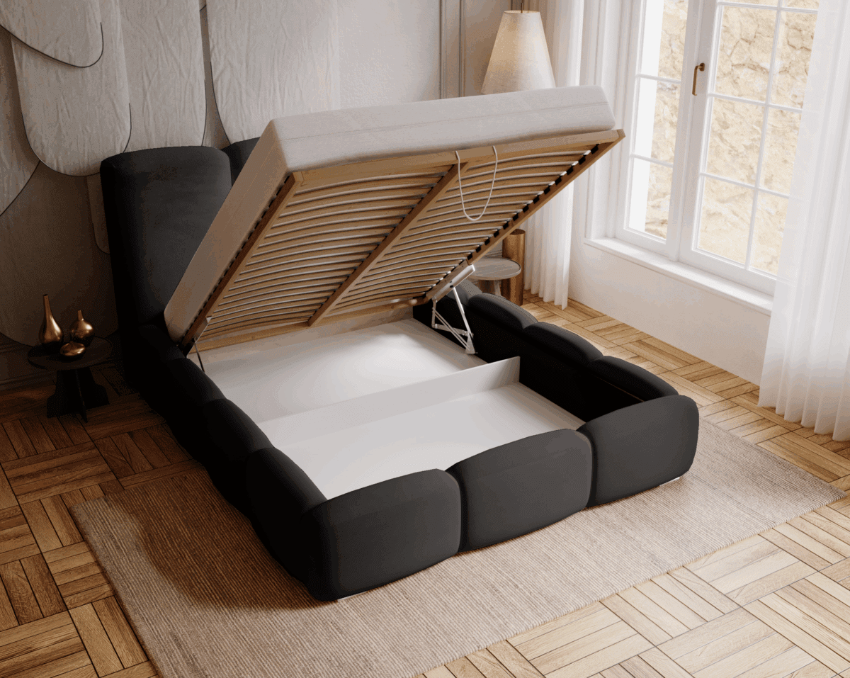Björknatt - Sängram med förvaring - Image 37