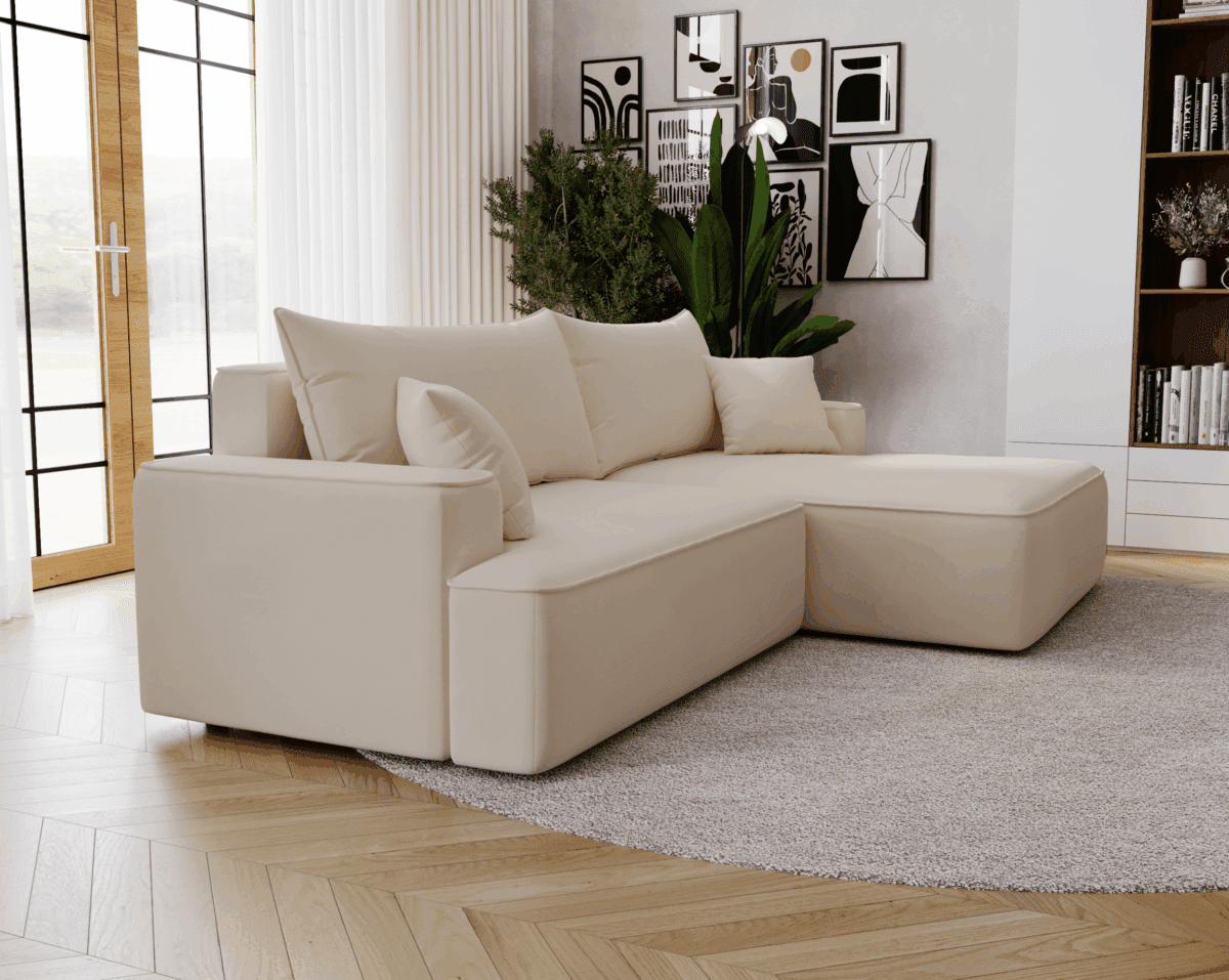 Briset - Bäddsoffa med förvaring - Hörnsoffa - Image 14