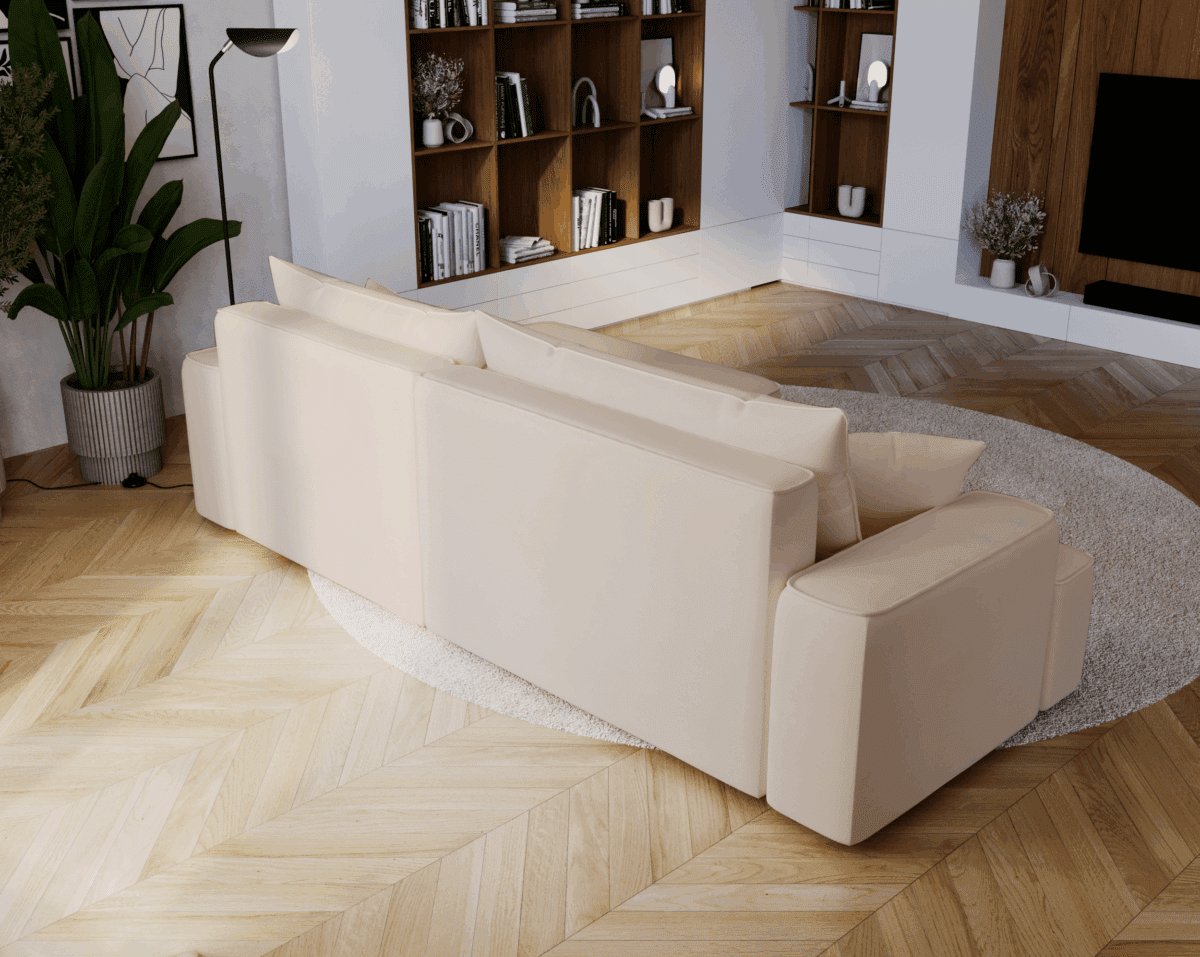 Briset - Bäddsoffa med förvaring - Hörnsoffa - Image 15