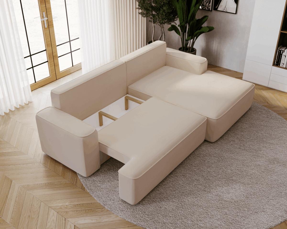 Briset - Bäddsoffa med förvaring - Hörnsoffa - Image 16