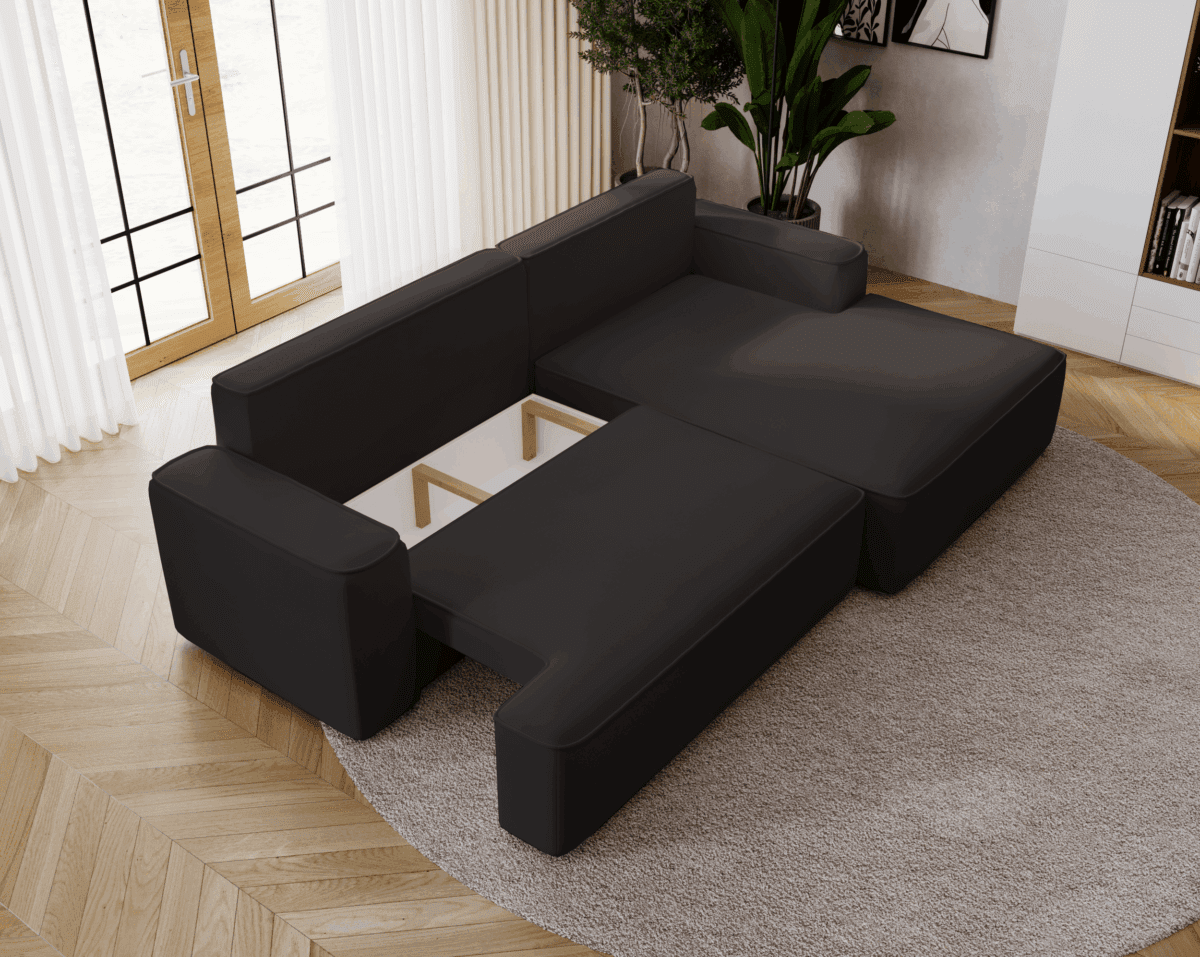 Briset - Bäddsoffa med förvaring - Hörnsoffa - Image 48