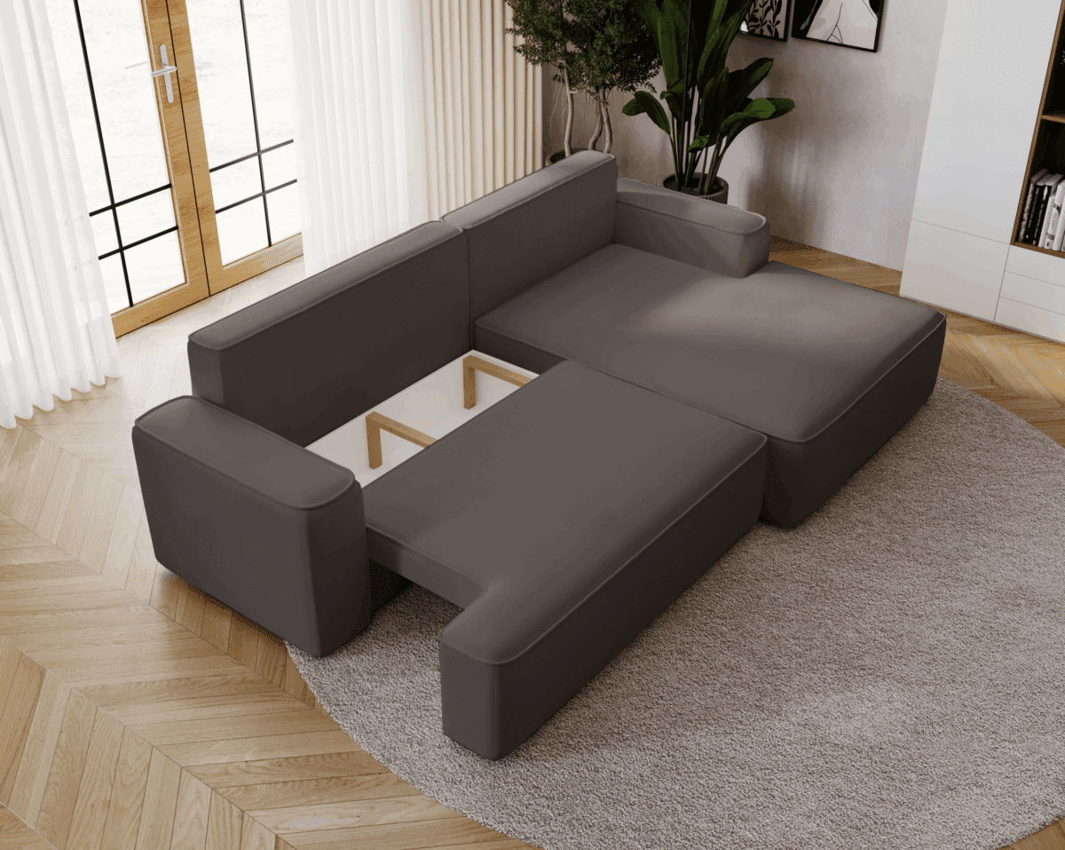 Briset - Bäddsoffa med förvaring - Hörnsoffa - Image 40