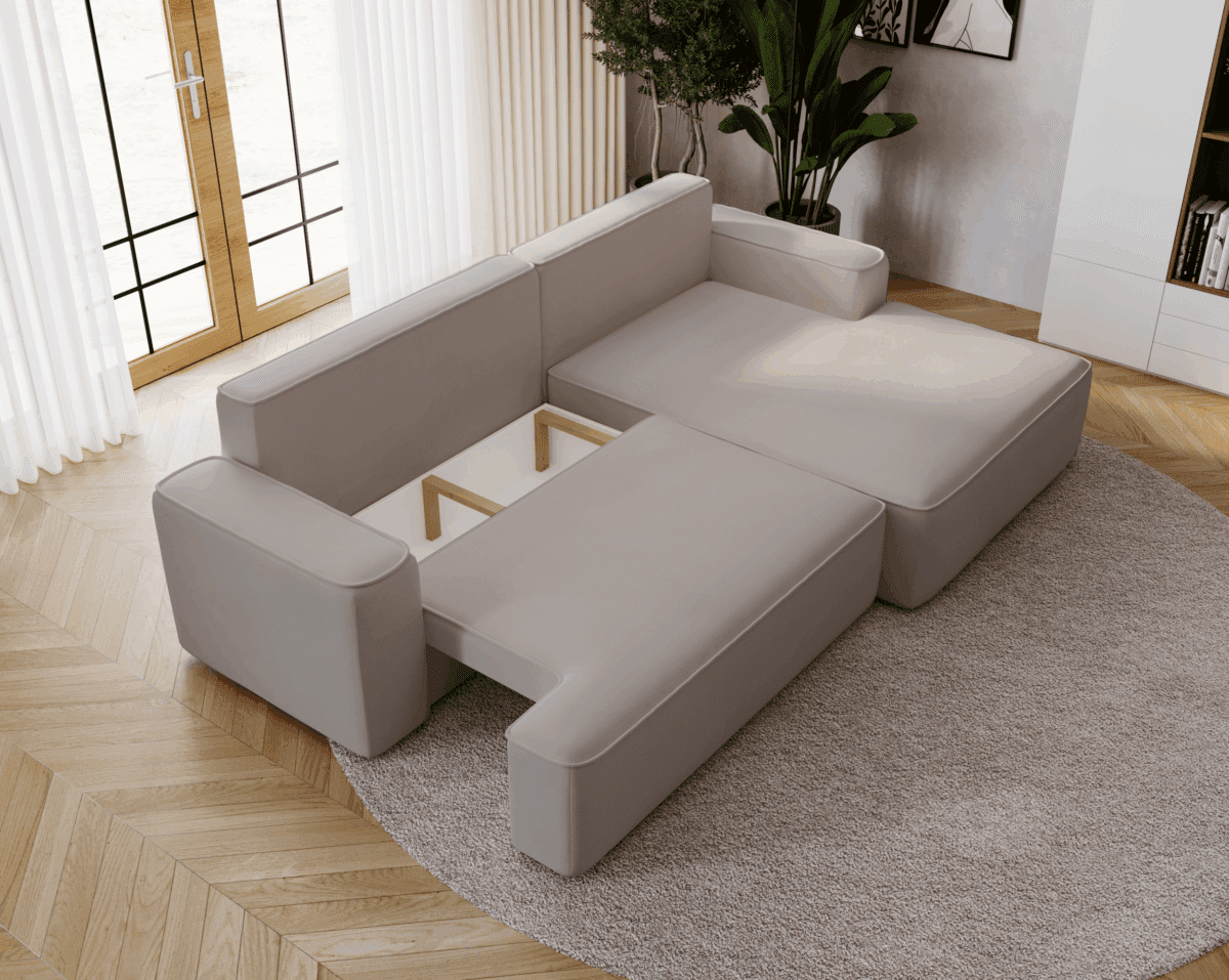 Briset - Bäddsoffa med förvaring - Hörnsoffa - Image 24