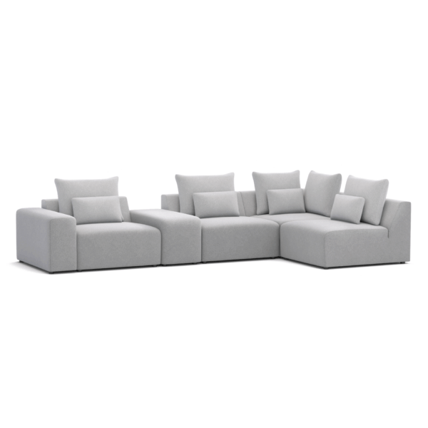 Koppla – 4-sits modulsoffa (HV + PANELL + RD + HÖRNA + RHÖ)